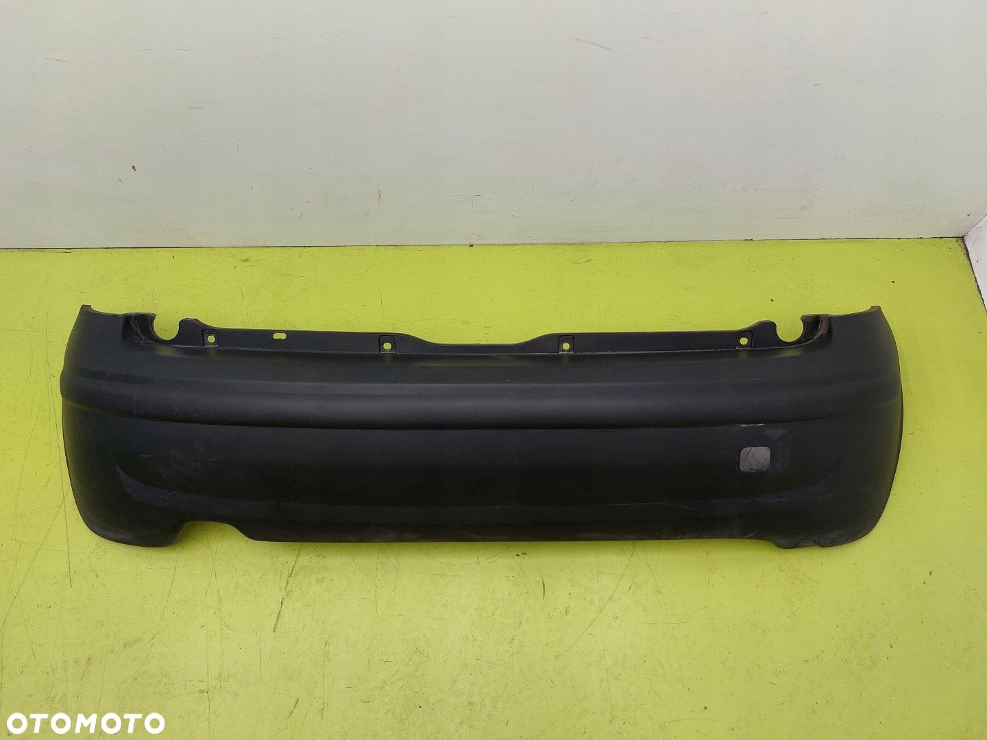 Zderzak tylny tył Fiat Panda II  2003-2013 CZARNY - 1