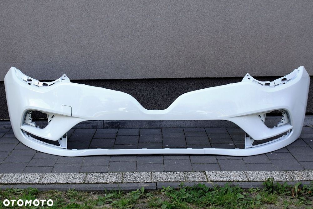 ZDERZAK PRZEDNI PRZÓD RENAULT CLIO IV LIFT 15-19 KOLOR BIAŁY OV369 DV369 - 1
