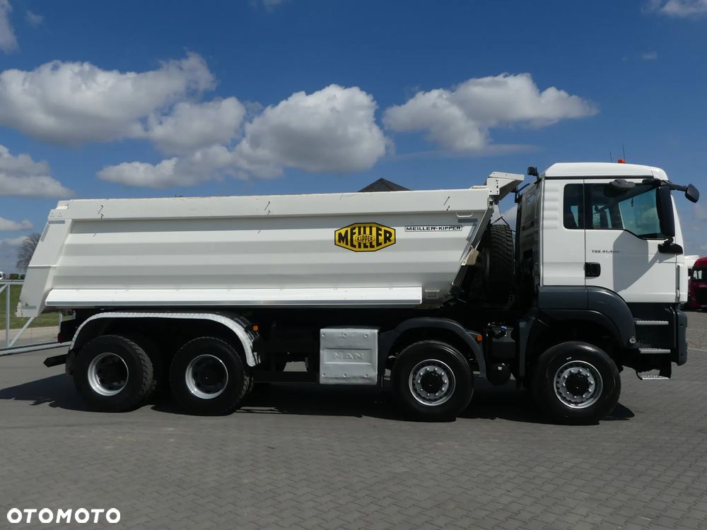 MAN TGS 41.460 / 8x8 / WYWROTKA MEILLER / MANUAL / NISKI PRZEBIEG / - 15