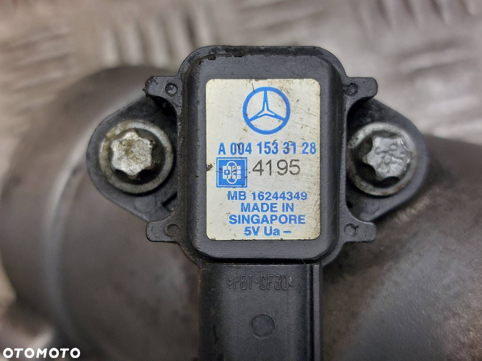 CHŁODNICZKA SPALIN EGR + ZAWÓR MERCEDES W220 S320 3.2 CDI 6130980117 - 5