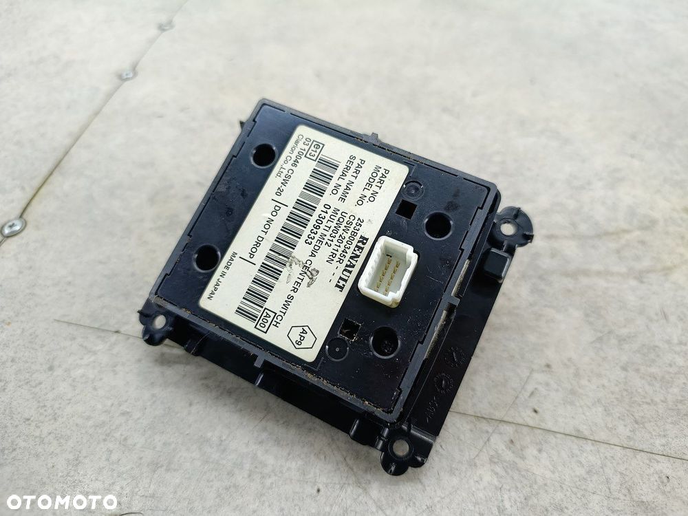 PANEL STEROWANIA NAWIGACJI RENAULT LAGUNA III 253B00345R - 6