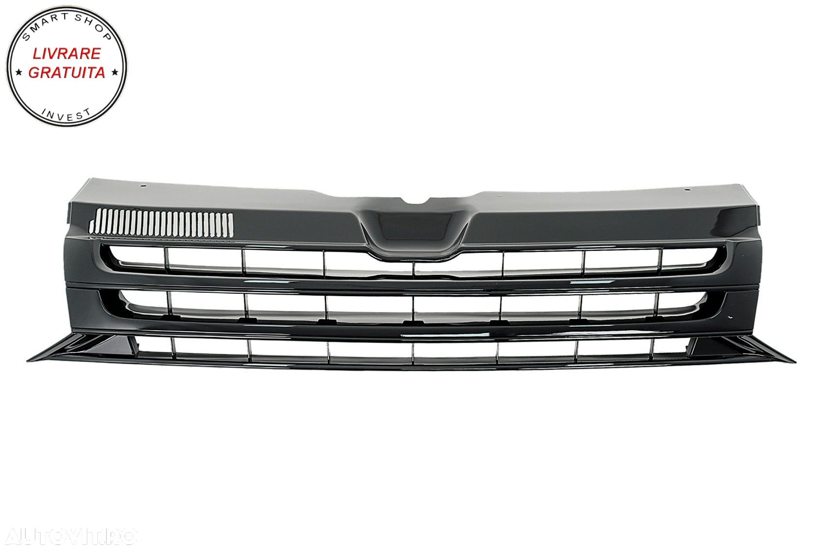 Grila Centrala fara emblema VW T5.1 Facelift Transporter (2010-2015)- livrare gratuita - 1