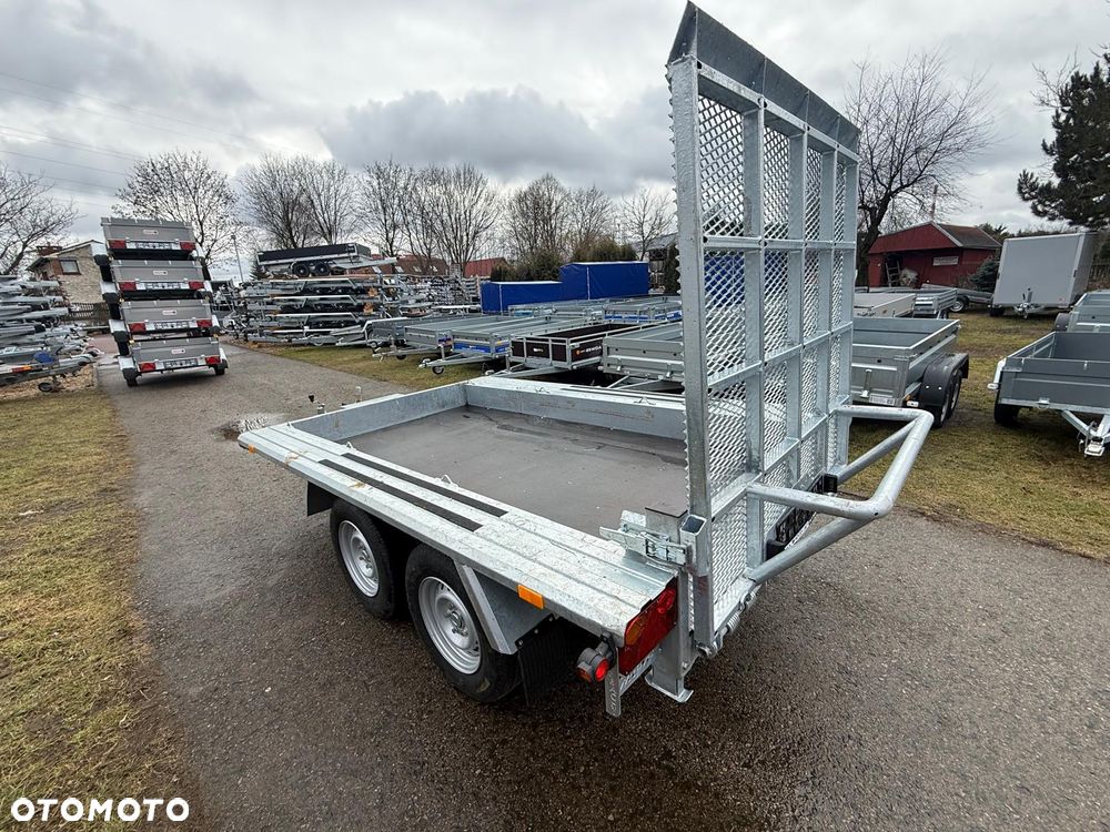 Inny Przyczepa do przewozu sprzętu budowlanego Fracht Karol 300x150 DMC 2700kg walec koparka - 9