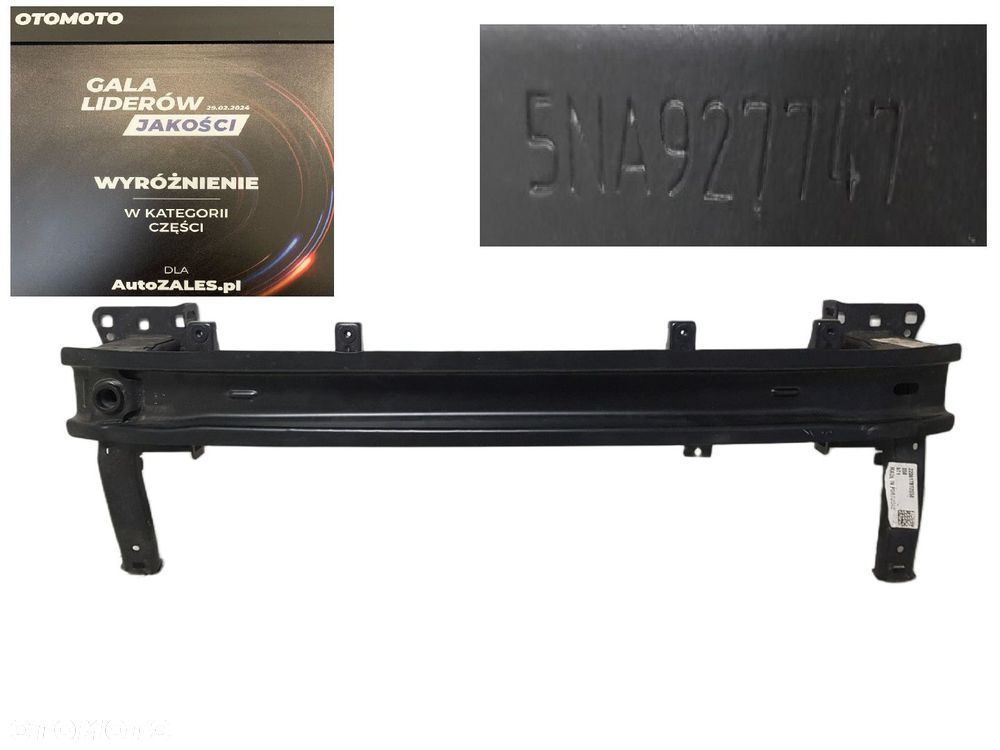 VW T-ROC TROC 17-24 2GA BELKA PRZEDNIA PRZÓD WZMOCNIENIE ZDERZAKA 5NA927747 2GA807109