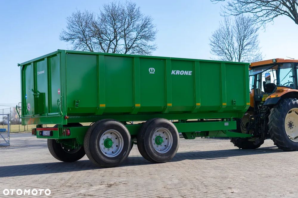 Krone ZZ FILMKRONE ZZ TANDEM 18T 2011 WYWROTKA HAMULCE POWIETRZE + HYDRAULIKA POSIADM WIELE MAZYN CHLEBOWO 11A - 10