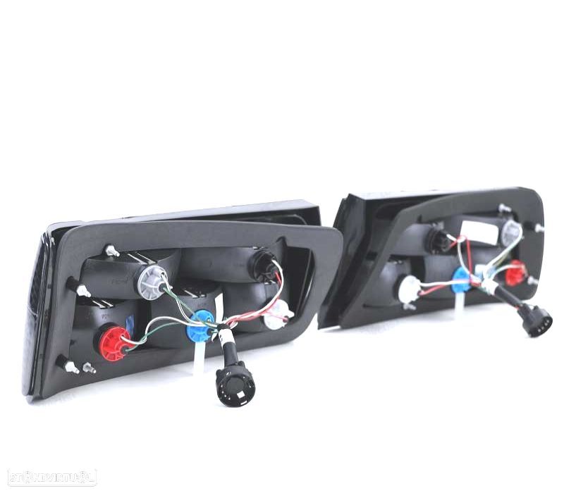 FAROLINS TRASEIROS BMW E30 87-90 CABRIO 90-93 ESCURECIDOS - 2