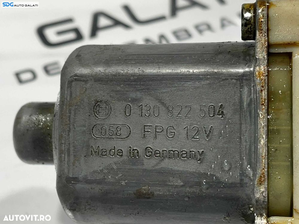 Motoras Macara Electrica de pe Usa Portiera Dreapta Spate Mercedes Clasa E Class W212 2009 - 2016 Cod A2048200642 0130822504 [L3927] - 3