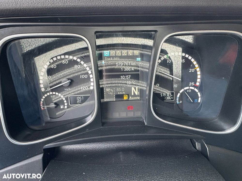 Mercedes-Benz Actros 1845 Low Liner, carte service, gata de lucru - 10