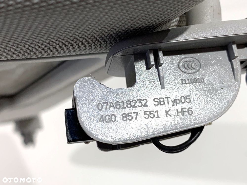 OSŁONA PRZECIWSŁONECZNA LEWY  AUDI A6 C7 Avant (4G5, 4GD) 2011 - 2018 3.0 TDI quattro 200 kW [272 - 6