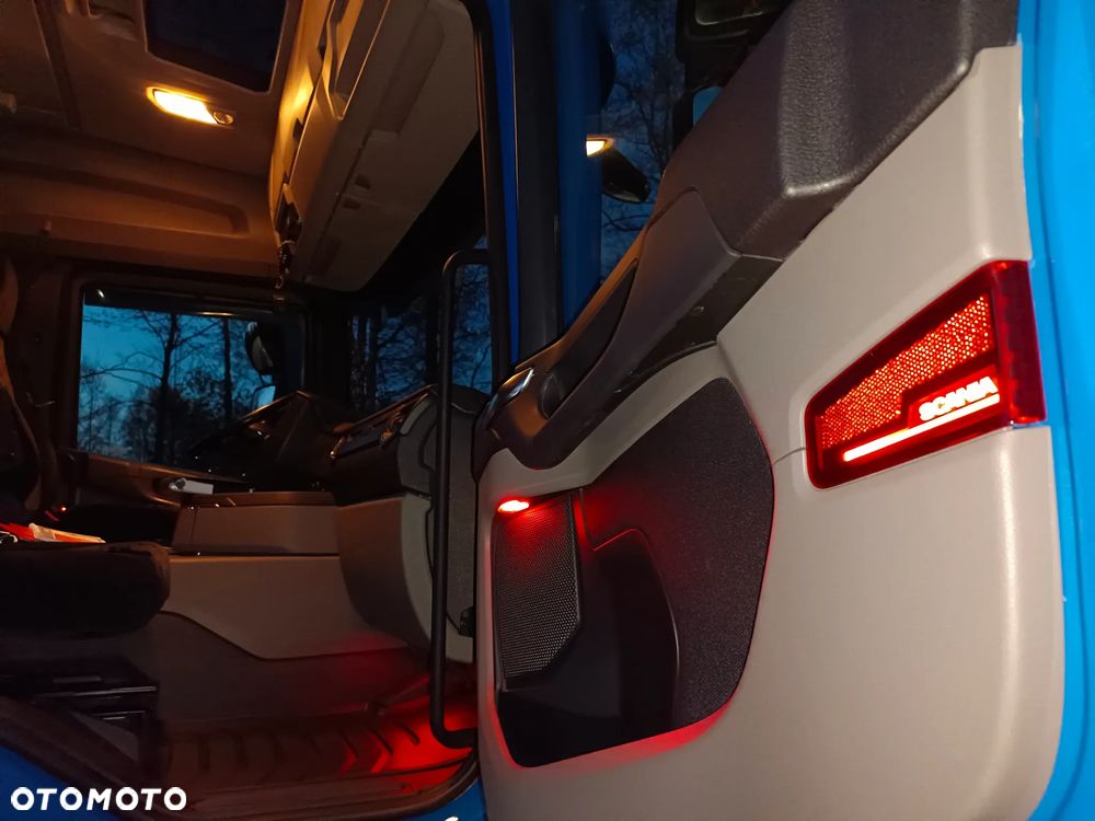 Scania S''  G450* 6x2*+DŻWIG KRAN HDS ATLAS 206.3VE  WYSÓW 11,2m* Kran* Sterowanie Radiowe* ROTATOR* CHWYTAK do PALET* Skrzynia 6.8m* 298000km - JAK NOWY* z NIEMIEC - 39