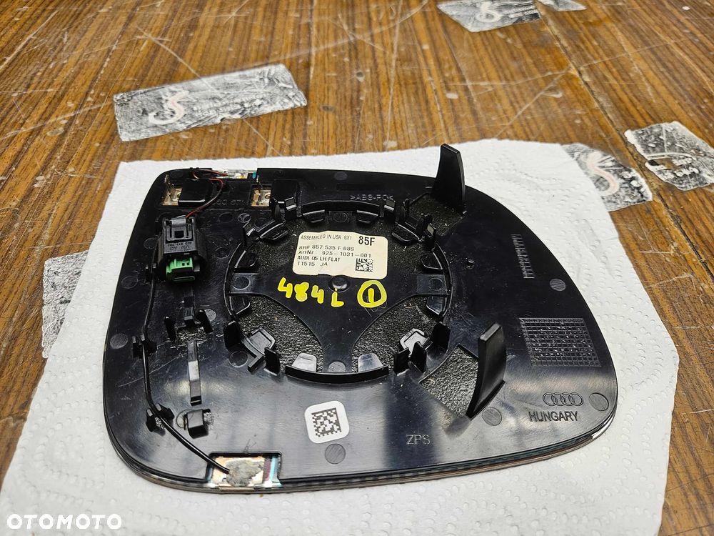 Szkło Lusterko Wkład Wkłady 8R0857535 F 8R0857536 M Fotochrom Lewy Prawy AUDI Q5 Q7 Podgrzewane Oryginalne 2013r - 17