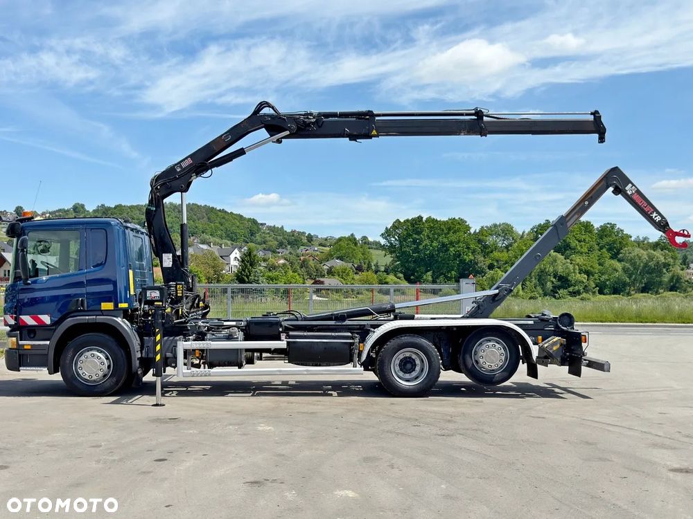 Scania P 360 * Hakowiec * HIAB 111 BS - 2 HIDUO + PILOT * STAN BDB - 5