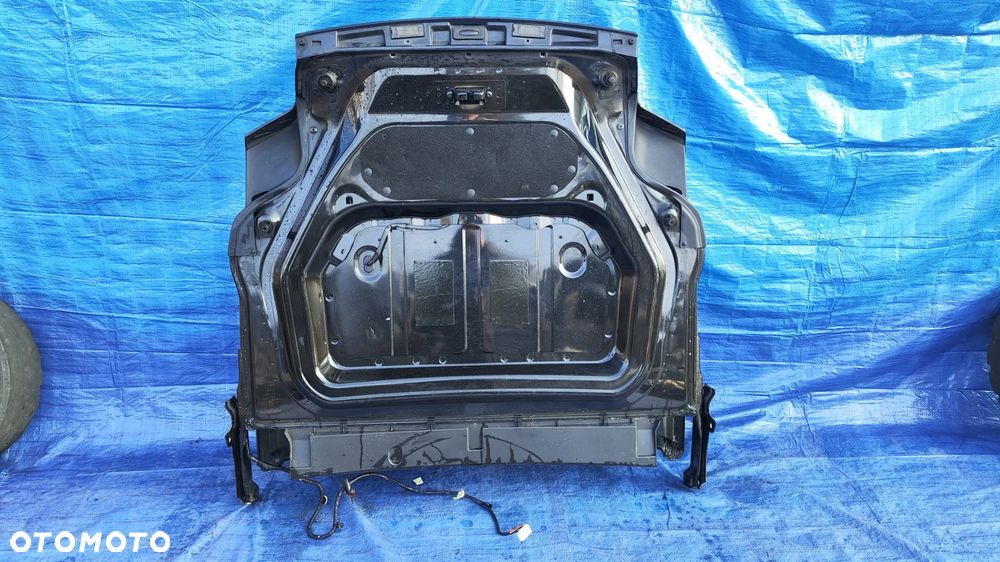 KLAPA BAGAŻNIKA TYŁ TYLNA KOMPLETNA CZARNA NV676 ZAMEK ZAWIAS SPOILER INSTALACJA WIĄZKA RENAULT WIND - 8