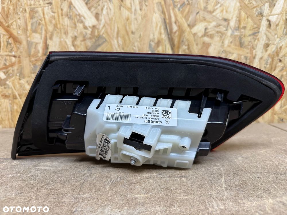 LAMPA TYŁ LEWA W KLAPĘ LED MERCEDES BENZ A238 W238 E COUPÉ A2389063501 - 3