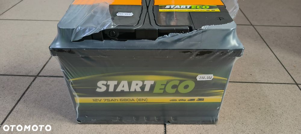 AKUMULATOR START ECO 12V 75Ah 680A NOWY - 1