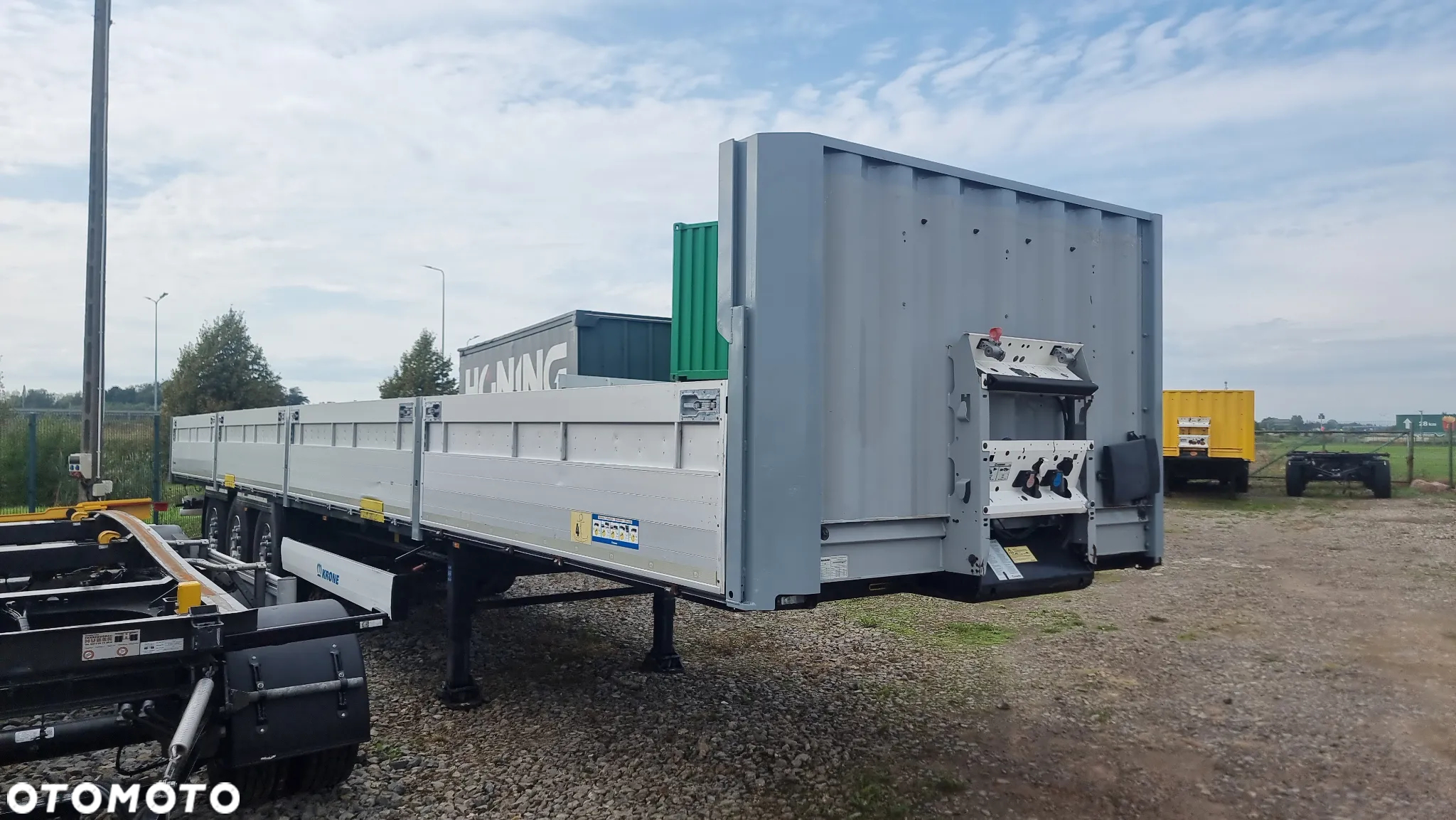 Krone 43.500zł netto NACZEPA BUDOWLANKA BURTOWA STANDARD 2014 ROK St. BDB MOŻLIWOŚĆ TRANSPORTU - 2