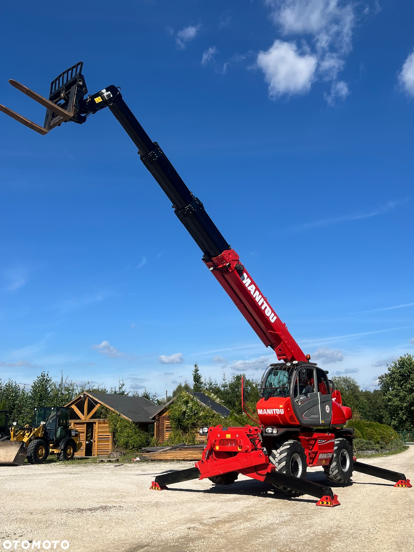 Manitou MANITOU ŁADOWARKA ROTO  widły  Manitou MRT 2540 Privilege Plus PILOT obrotowa 360 dodatkowa hydraulika  2150 2540 1840 2550 wys 24,6m zasięg 17.5 tony silnik MERCEDES opony Michelin 110kw ks.serw 2015r 1 wł manitka roto ładowarka obrotowa - 24