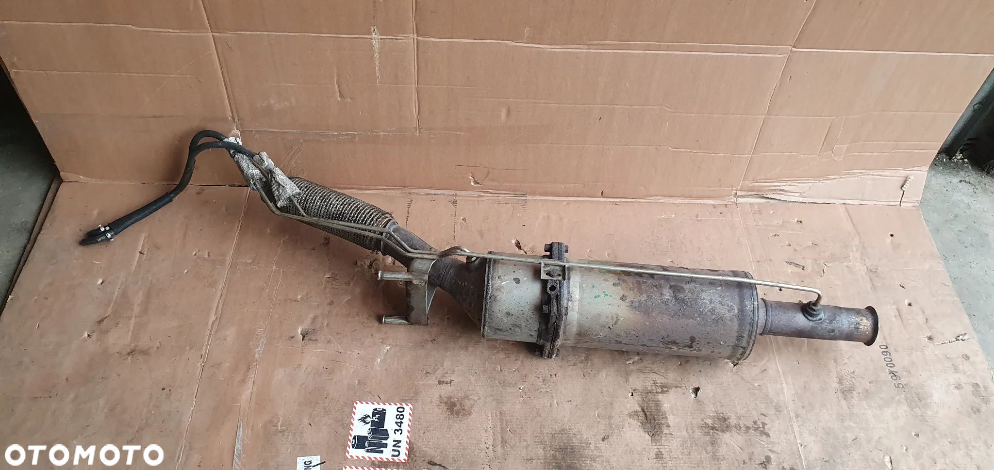 Filtr cząstek stałych DPF katalizator Citroen C5 III 2.0 HDI K403 03J08A - 1