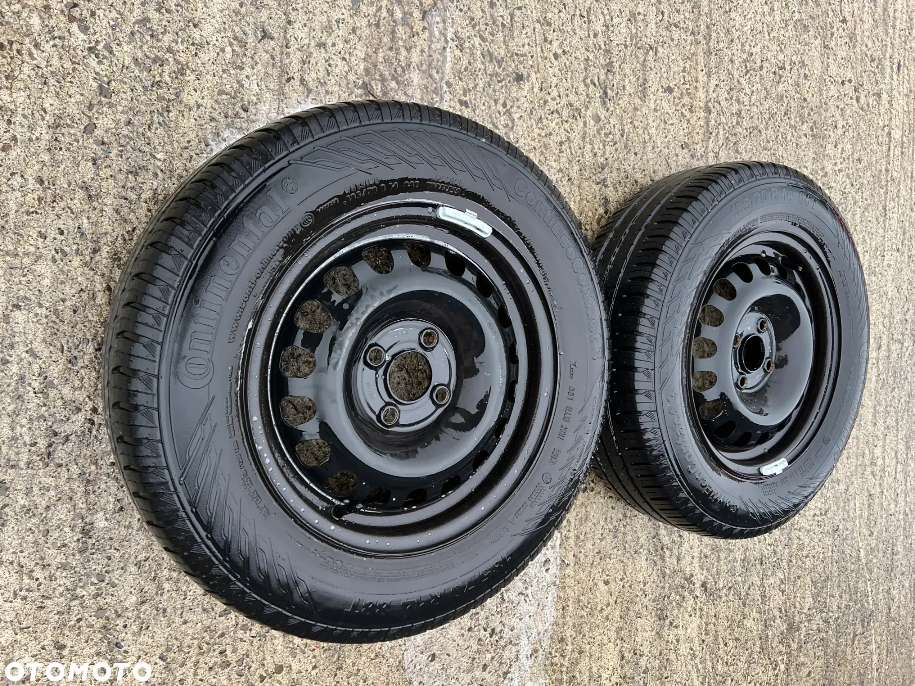 Felga Felgi + opony letnie Opel Corsa D 4-śrub Śr.14 ET39 - 2
