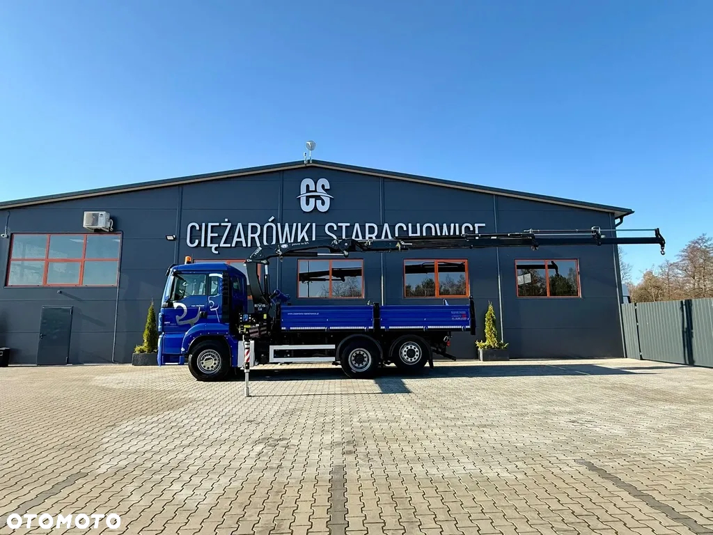 MAN MAN TGS TGX TGM TGL 26.360 Wywrotka 3S + HDS HMF 12,6 m // 4 x wysuw // 6x4 , 6x2 , kiper , wywrot kran dzwig żuraw crane Stan Perfekcyjny ! - 17