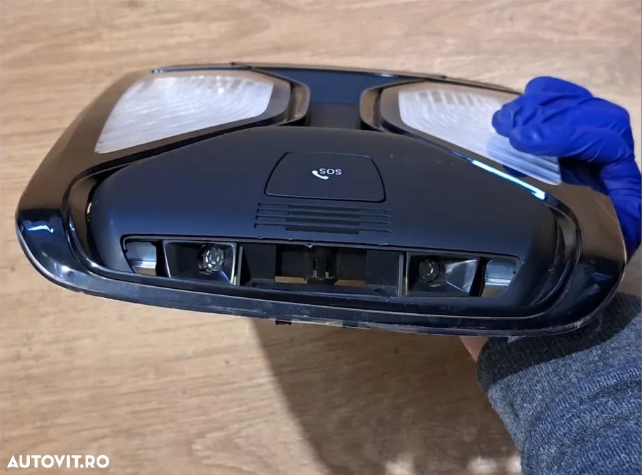 Plafoniera led fata cu buton SOS bmw G20 G21 F90 G30 G31 G32 G01 M F97 G02 M F98 G05 G06 - 3