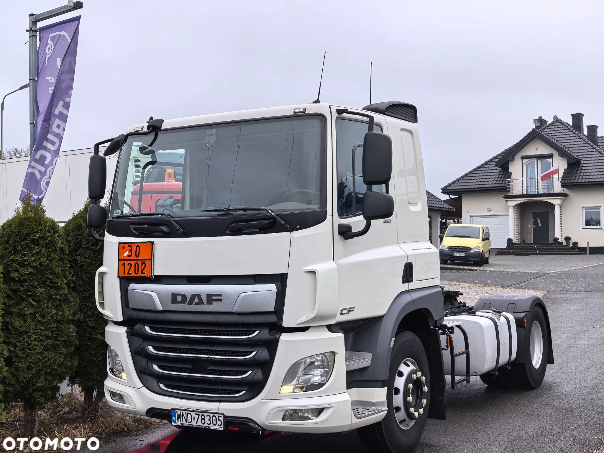 DAF CF 450 FT * ADR Typoklasa FL, włączając EX/II, EX/III oraz AT * Hydraulika * - 1