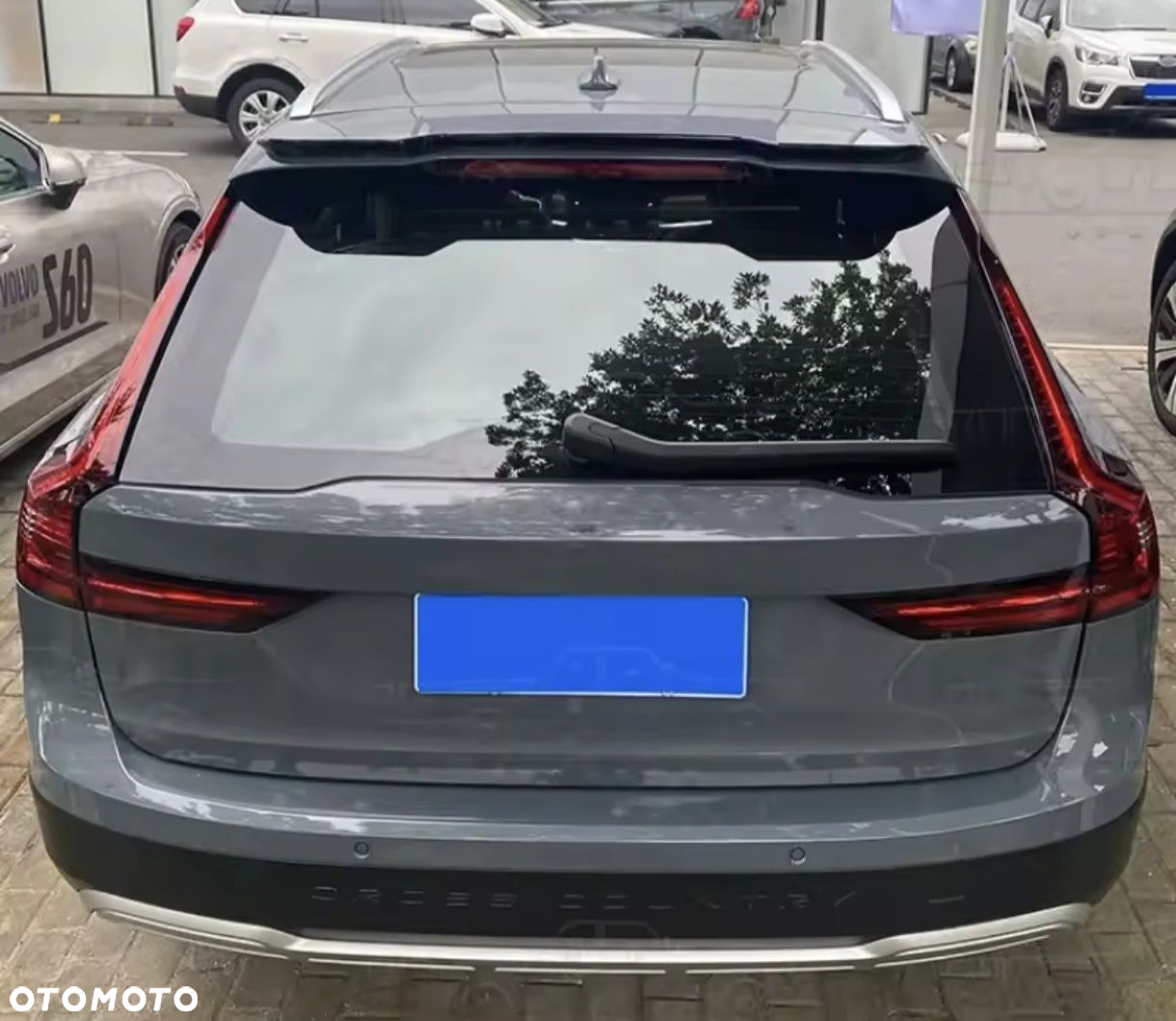 Volvo V90 Spoiler Lotka Dokładka Tylna Czarny Połysk - 2