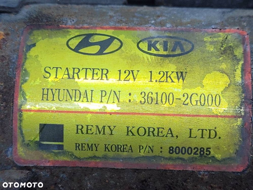 ROZRUSZNIK 2.0 B HYUNDAI IX35 SPORTAGE 36100-2G000 - 9