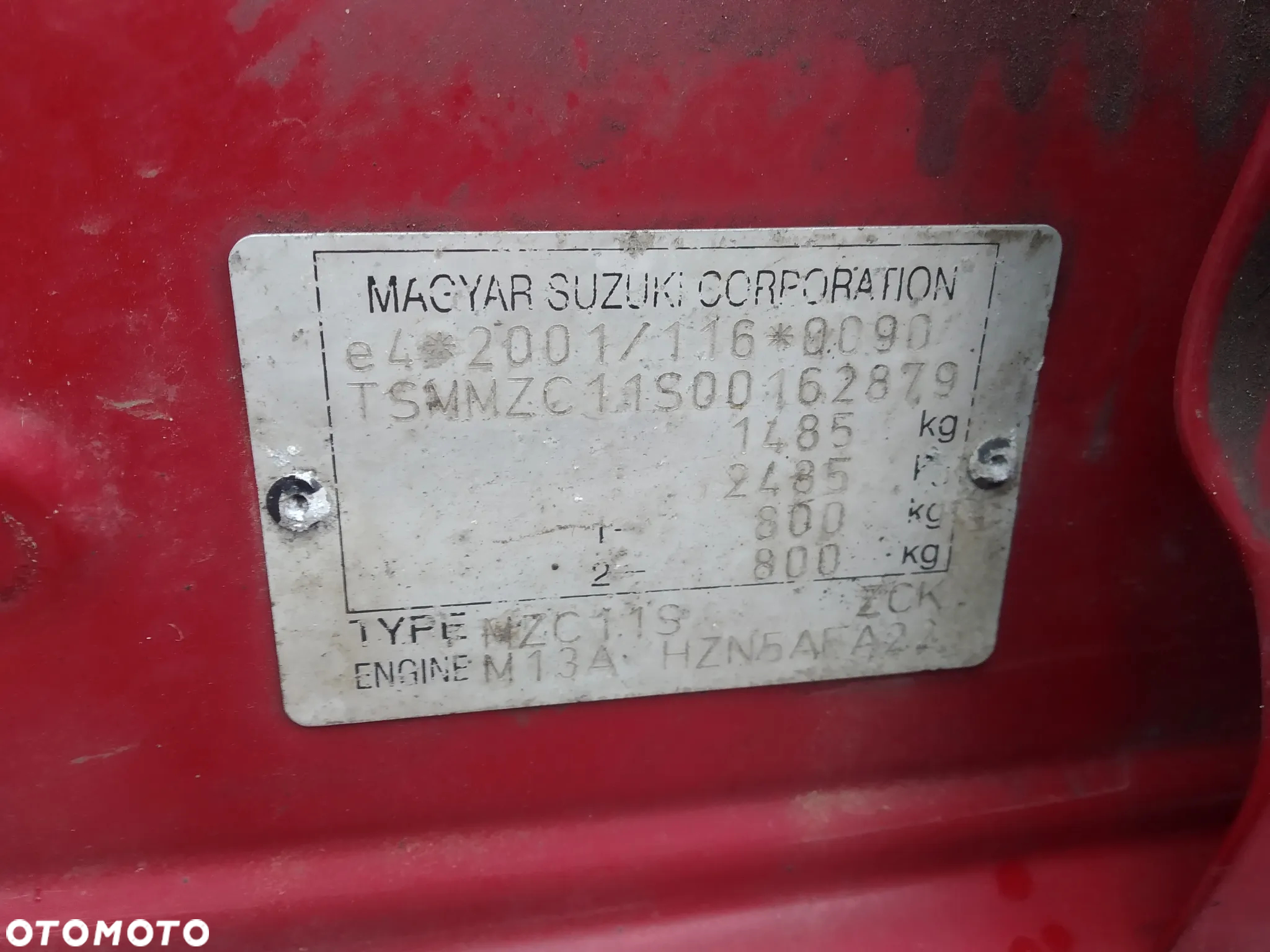 SUZUKI SWIFT 04-08 1.3 M13A - SKRZYNIA BIEGÓW ZN5 GWARANCJA - 27