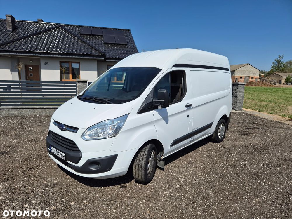 Ford Transit Custom L1H2 15 500 zł netto FV23% Hak 2,5t  Zarejestrowany - 19