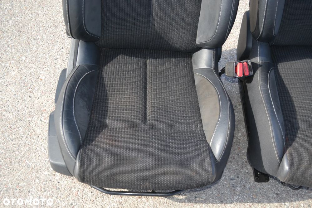 CITROEN C4 II B7 FOTEL FOTELE PRZÓD PRZEDNIE KANAPA PÓŁSKÓRA KPL POMORSKIE - 10