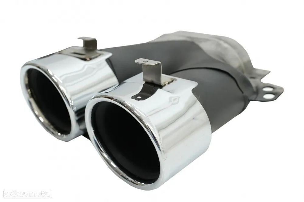 Difusor com Ponteiras Mercedes CLS C257 (2018 em diante) Look 53 AMG - 6