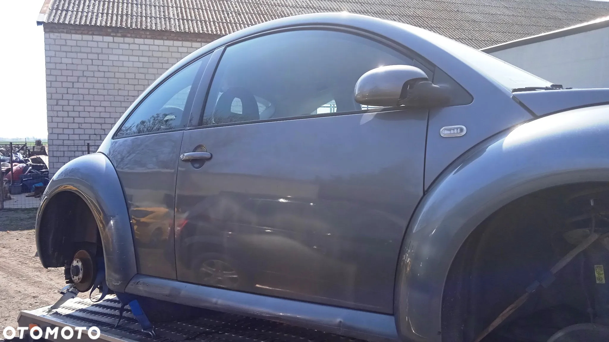 Na części Volkswagen New Beetle 1.9 D 9C ALH EGR 2R2R LD7X zderzak błotnik maska klapa bagażnika drzwi szyba fotel kanapa - 4