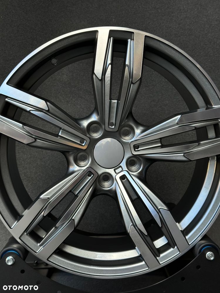 NOWE alufelgi 5x120 19” do BMW grafit w połysku polerowany front - 2