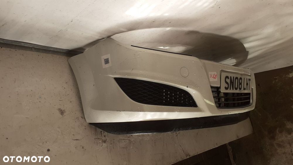 + ZDERZAK PRZÓD PRZEDNI DO OPEL ASTRA H 3 III Y474 BIAŁA LIFT FL - 4