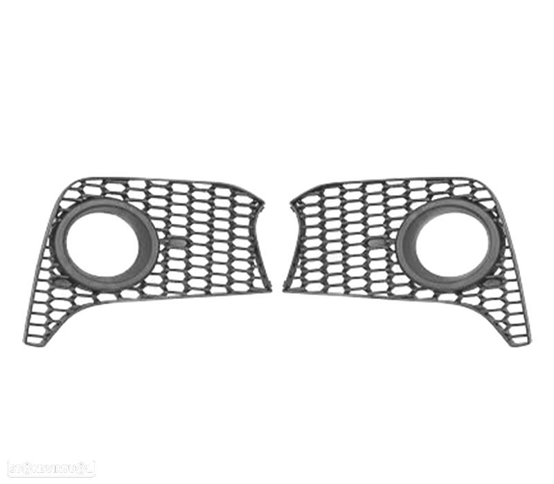 GRELHAS DE FARÓIS DE NEVOEIRO BMW F30 F31 11-15 LOOK M3 PRETAS - 3