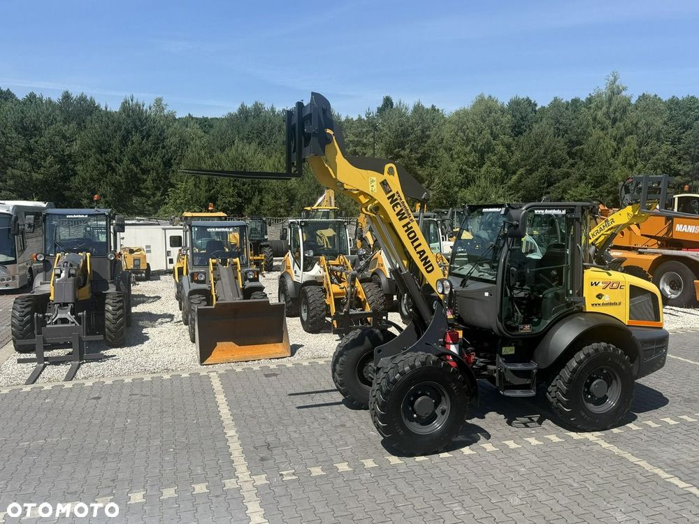 New Holland W70C Compact Widły + Łyżka Jak Nowa 1000 mth Klimatyzacja - 38