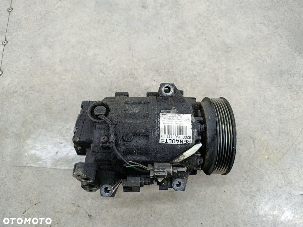 POMPA, SPRĘŻARKA KLIMATYZACJI RENAULT LAGUNA III 8200720417 VALEO 1.5 DCI - 3