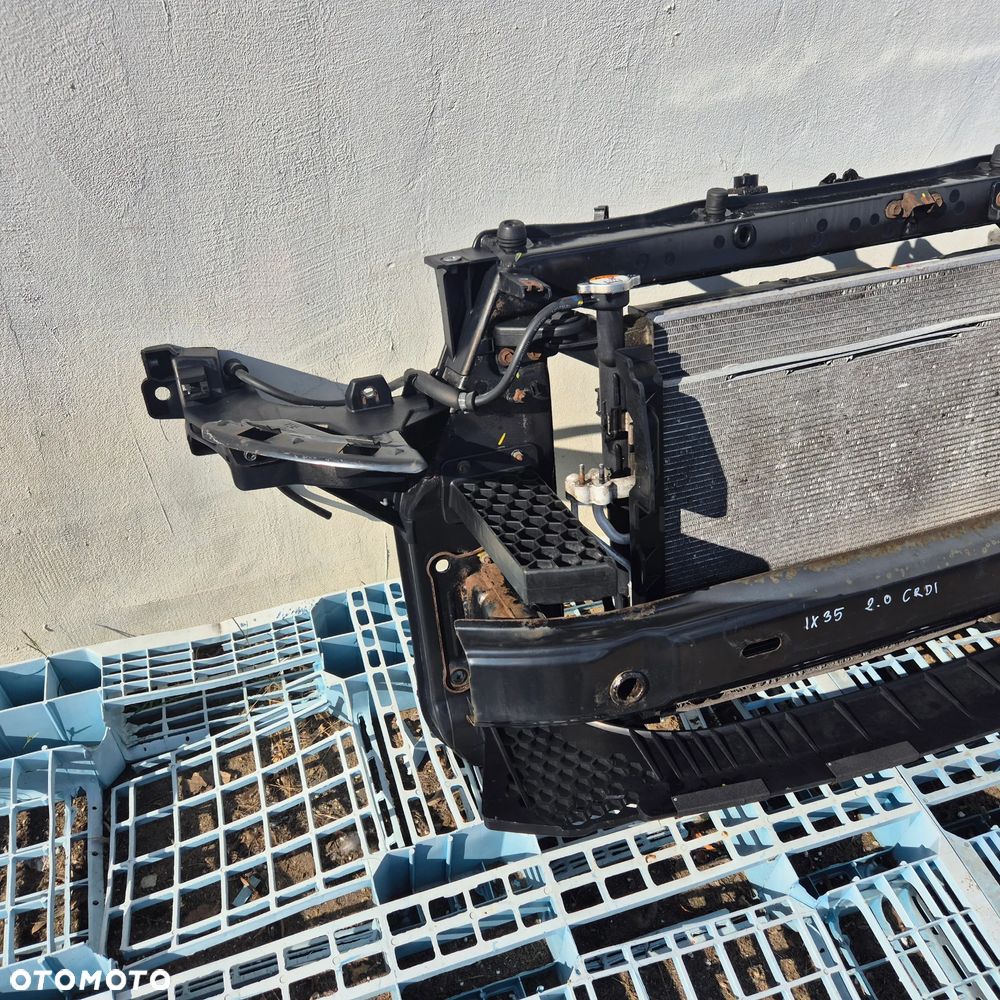 HYUNDAI IX35 2.0 CRDI PAS PRZEDNI CHŁODNICA WODY KLIMATYZACJI INTERCOOLER WENTYLATOR BELKA ZAMEK - 2