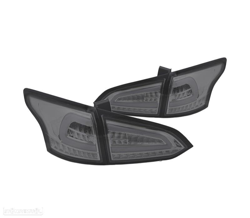 FAROLINS PARA FORD FOCUS MK3 SW 11-18 LED FUMADOS - 2