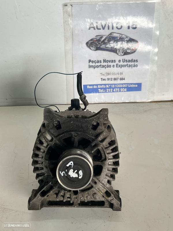 Alternador mercedes classe w169 w245 A/B 150cdi 160cdi 180cdi 200cdi Referência: A 1 Referência ATENA: Referências adicionais: BOSCH:7 | Informação adicional da viatura Intervalo de anos: Motorização: A 180 CDI (169.007, 169.307)