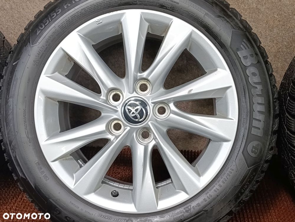 TOYOTA COROLLA E21 od 2019r Koła z Oponami Zimowymi 205/55R16 BARUM 24r - 4