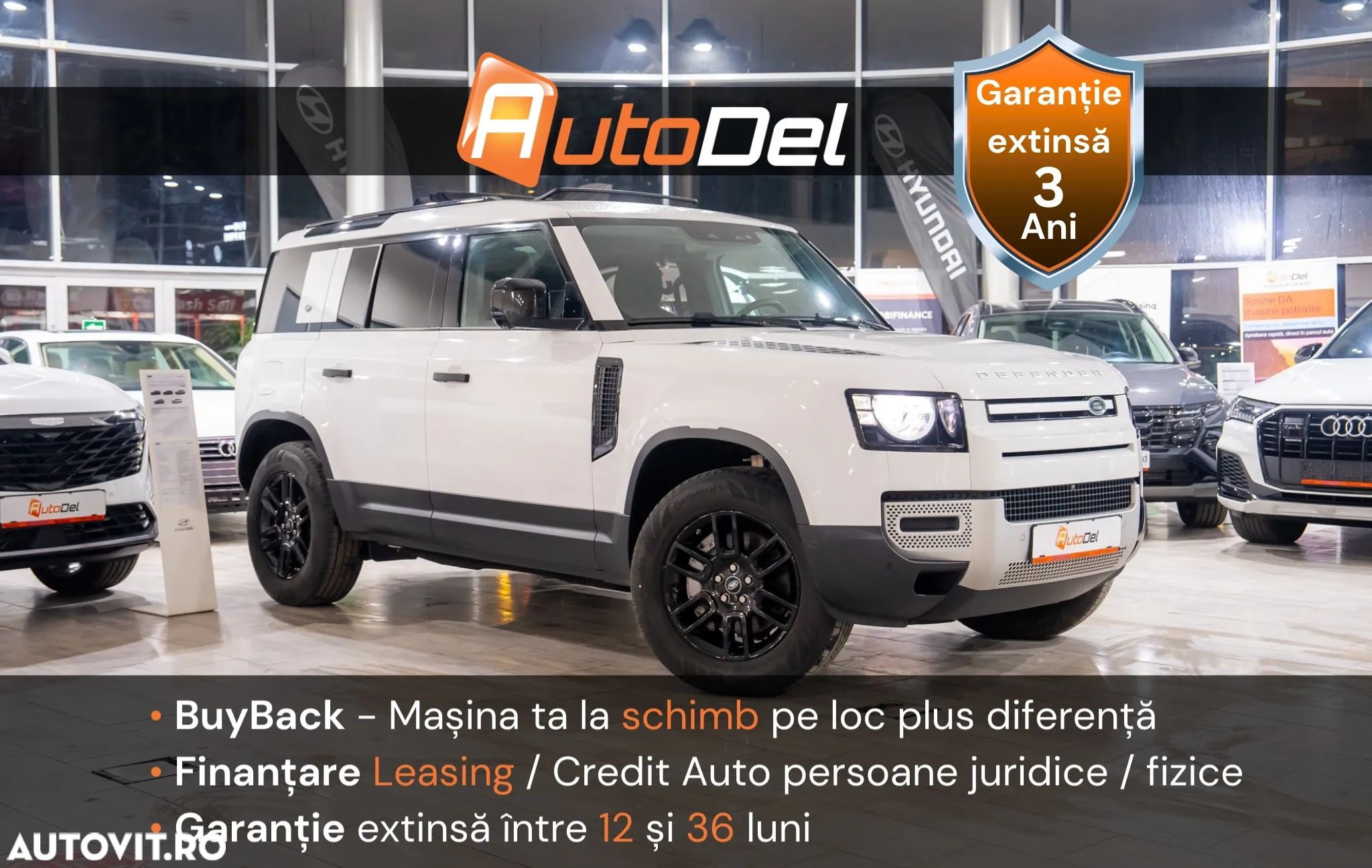 Land Rover Defender 110 3.0D 300 MHEV Hard Top SE - 1