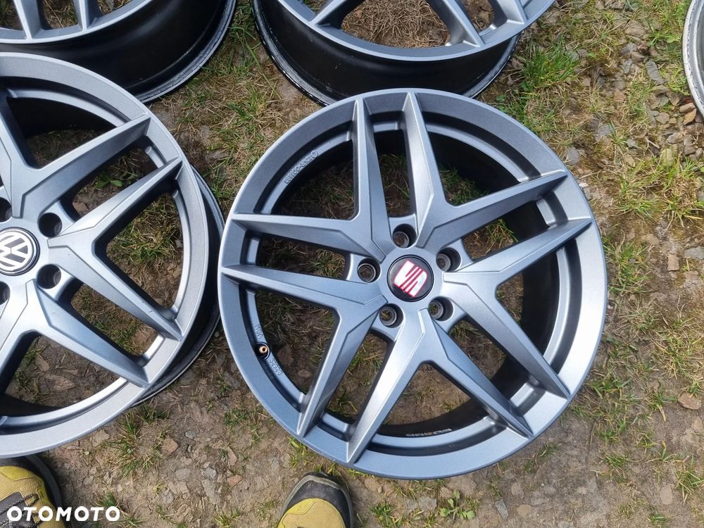 AUDI A4,VW TIGUAN,SHARAN,SEAT,SKODA alu 8X18 ET31 5X112 super stan 4szt. - 7