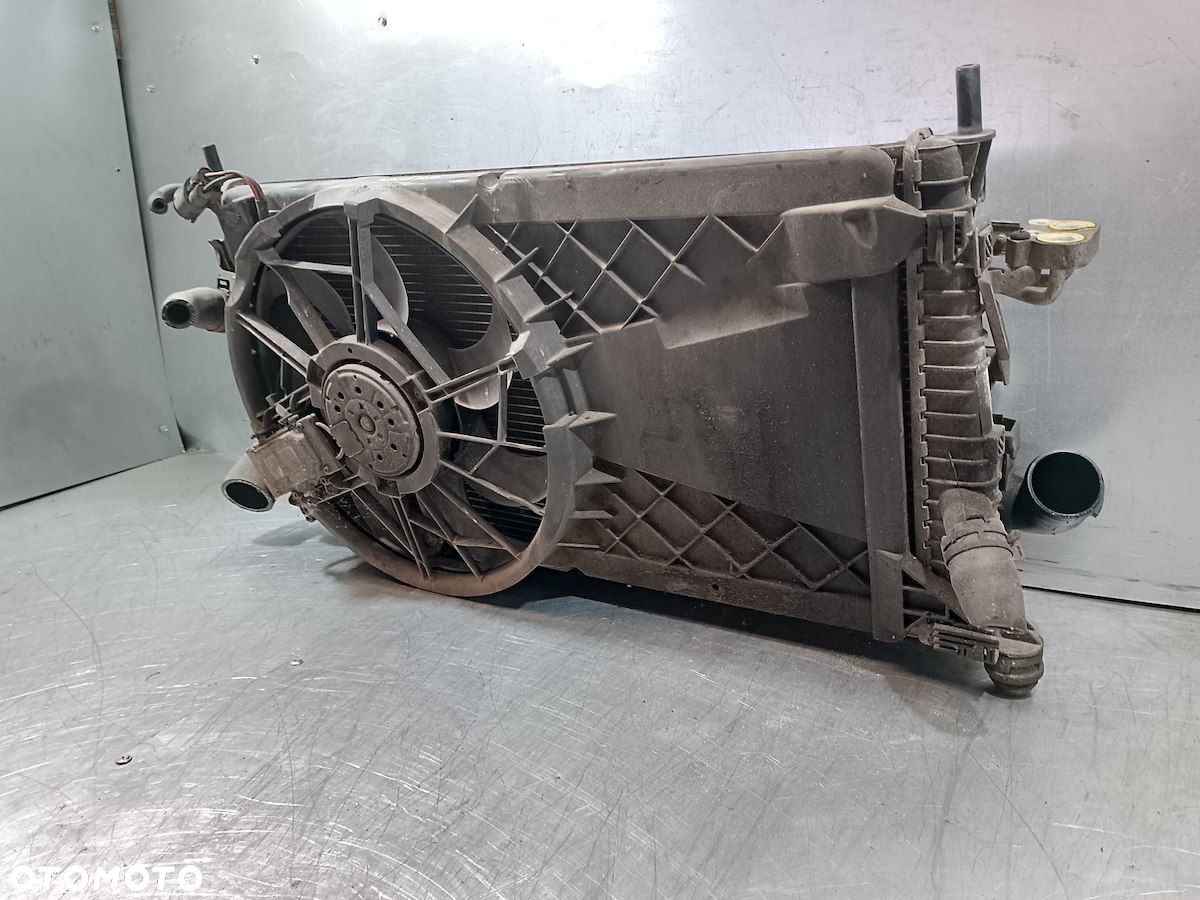 ZESTAW CHŁODNIC WODA KLIMA WENTYLATOR, INTERCOOLER VOLVO V50 1.6 HDI - 5