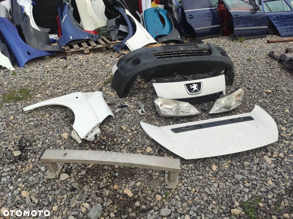 KL Błotnik Drzwi Zderzak Lampa Belka Biały Scudo Expert Jumpy 06- Części - 1