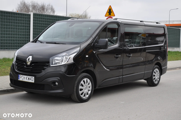 Renault TRAFIC L2 LONG 1.6 DCI 6 OSOBOWY BRYGADOWY DOKA FURGON KRAJOWY 100% BEZWYPADKOWY I WŁAŚCICIEL