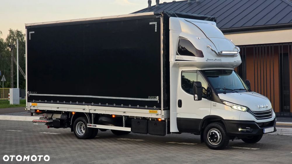 Iveco DAILY 72C18 ❗️BURTO-FIRANKA 15 PALET / DACH ZSUWANY / MAŁY PRZEBIEG / WINDA DHOLLANDIA 1000KG SLIDER / ZABUDOWA JEGGER / KABINA SYPIALNIANA / PODUSZKI PNEUMATYCZNE / XENON / FUL LED / NAVI + KAMERA COFANIA / DRZWI Z TYŁU / WEBASTO / SERWIS ASO / SALON POLSKA / NIESTPOTYKANY STAN ❗️❗️ - 15