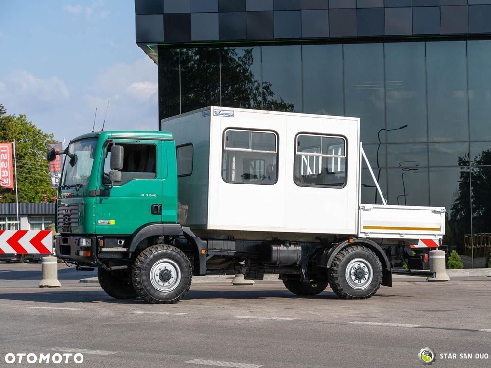 MAN TGM 13.240 4x4 BL Brygadówka Kamper Przewóz Osób - 4