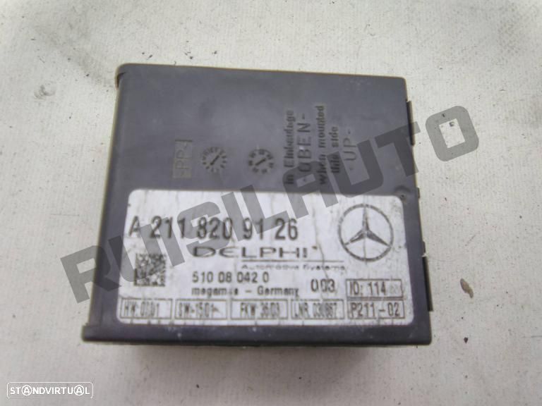 Módulo De Alarme A21182_09126 Mercedes Clk A209 Cabrio [2002_20 - 1